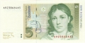 German Federal Republic 5 Deutsche Mark,  1. 8.1991